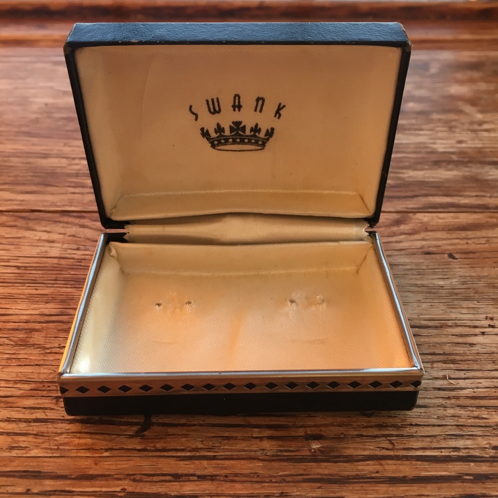 Vintage Swank—Cuff Links With Box - Picture 6 of 6